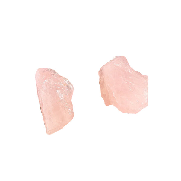 Raw Rose Quartz Crystal Rose Quartz Stone - Raw Pink Quartz Crystal - Rough Rose Quartz Healing Crystal for Heart Chakra