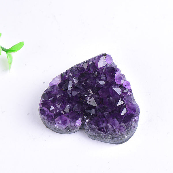 心形天然乌拉圭紫水晶簇Limited Wholesale! Natural Uruguayan Amethyst Cluster