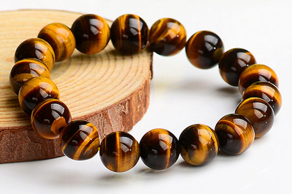 Tiger's Eye&天然黃虎眼石手链