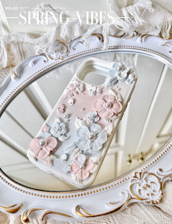 🎨 莫蘭迪色系手工手機殼 🎨🎨 Morandi Color Handcrafted Phone Case 🎨Please note the phone model when placing an order